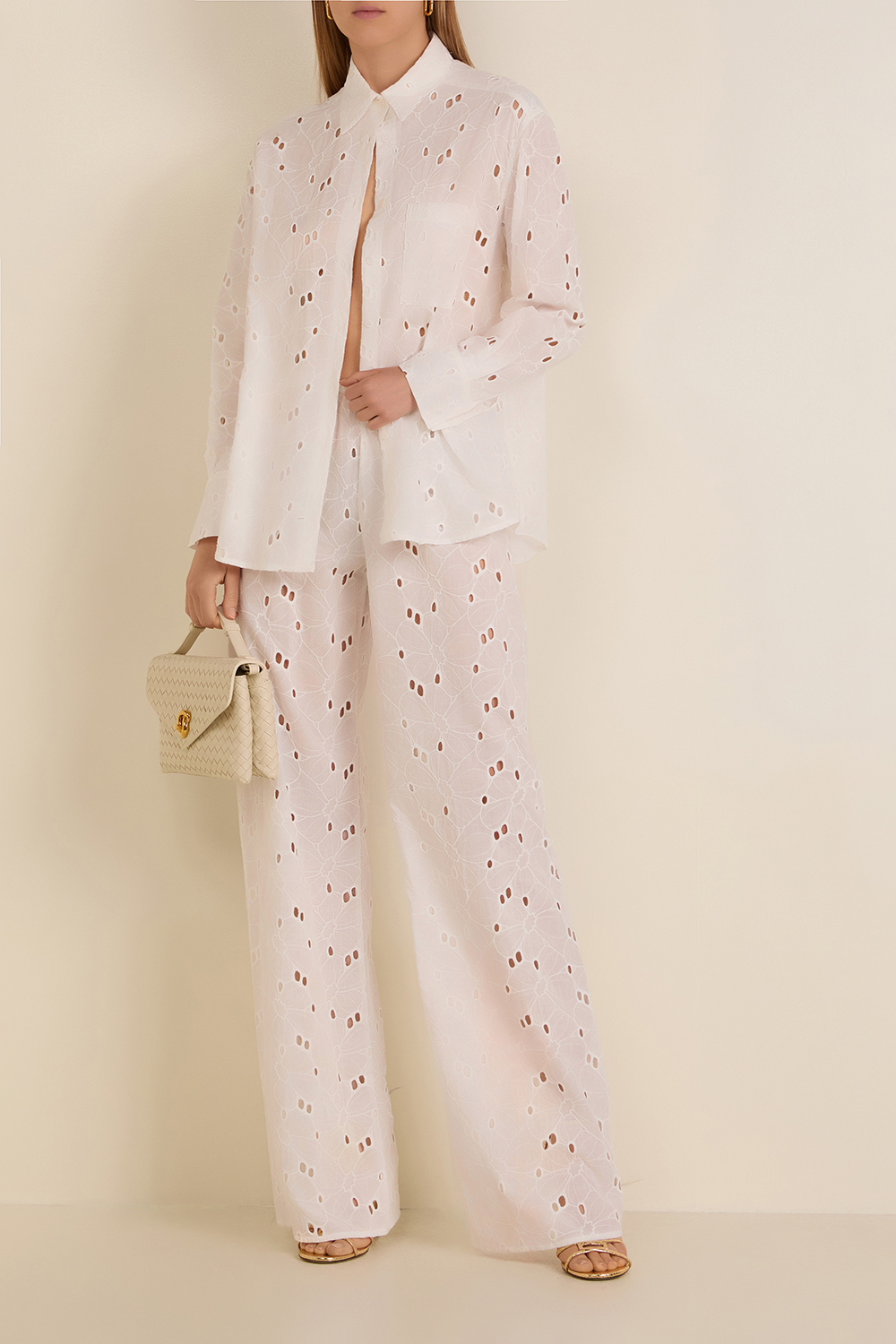 מכנסיים ארוכים מתרחבים